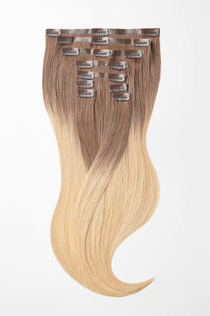 Nahtlose Clip Extensions - luxury Qualität - 120 Gramm 9-teilig - 55cm T8/26 variant detail image - 4c4082bfd95fd0f79939544e780745a687caf26b473911741e19d094f8ea795a