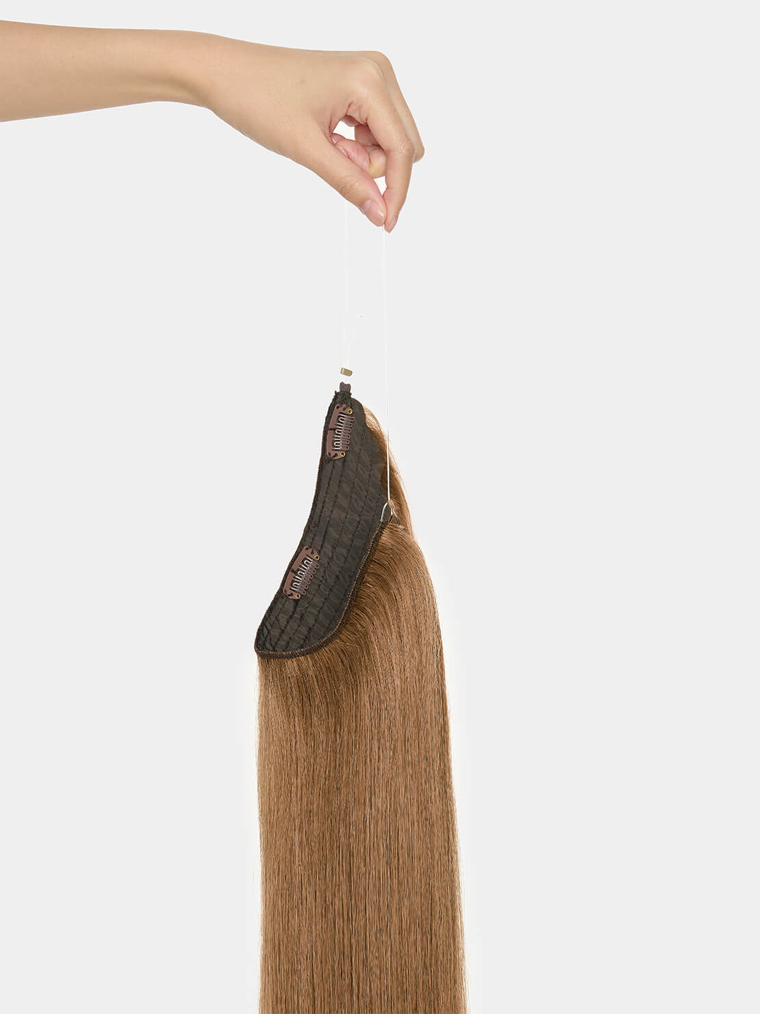 Flip in Extensions - one piece - luxury Qualität 14 hellblond variant detail image - 77869315ef7300e2816a766ad8246a155b58df8d4dc30abd9099909567039ea7