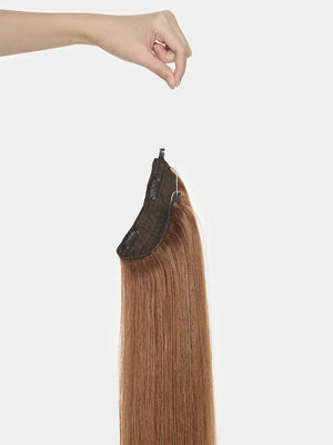 Flip in Extensions - one piece - luxury Qualität 17 mittelblond variant detail image - 313c04b98e32cced01699168e814f1ff5002dd17424e2445521e9ff8499aed05