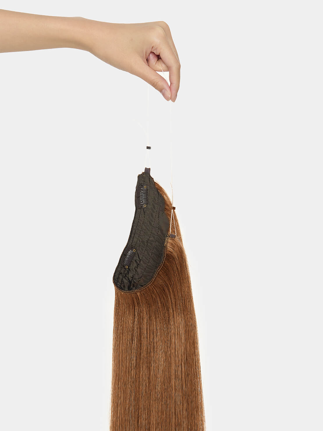 Flip in Extensions - one piece - luxury Qualität 27 mittelgoldblond variant detail image - 8f3463d4163709eb3b9a1c23707db9431113a70fe672cbb7b6d34c292d5296bd