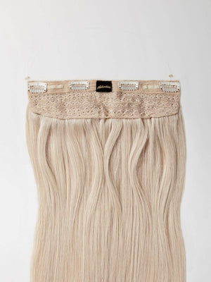 Flip in Extensions - one piece - luxury Qualität 516 extrahellblond asch variant detail image - 4067712426af34a23962d24883695bb31c5ccf06f13da26f885935e6161a13ac