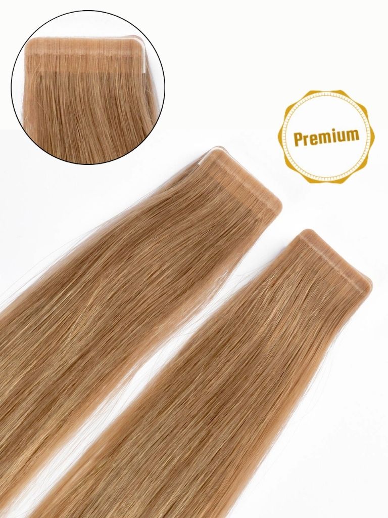Slim Tape Extensions - luxury European / Russian Hair - 50cm product image - 667954946bbaf290cc7d83046105e156368a83be94901580976a7457a3f98a32
