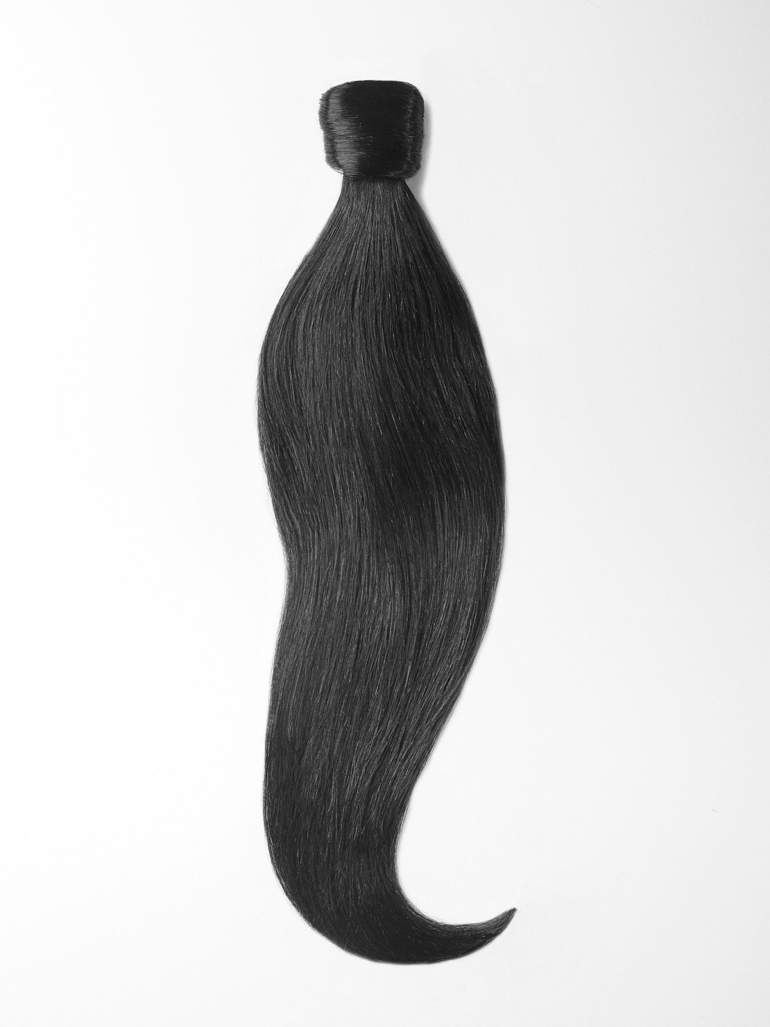 100% Echthaar Ponytail - luxury Qualität 1B schwarz variant detail image - 141fe9a2f73b3a7c27ed74c12ae8ca1aa8218abec68a4c6e2a27760bd294ead7