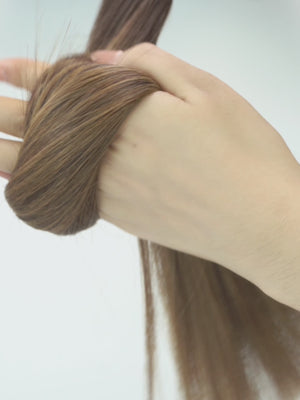 B6/27 balayage schokobraun & Karamellblond, B6/27  balayage chocolate brown & caramel blonde, B6/27 balayage brun chocolat & blond caramel