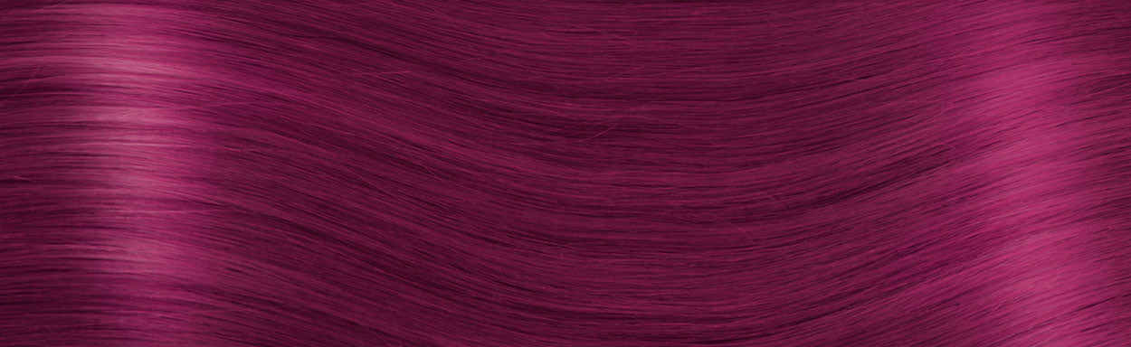 Mini 1 Clip in Extensions - luxury Qualität - 40cm reddish violet variant detail image - 0421899bae1907115b923b65ff8e1214c2107216139135c6281e55a7e8a43f44
