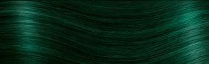 Mini 1 Clip in Extensions - luxury Qualität - 40cm dark green variant detail image - 3b5b91b54854a92b17877d274278d1fc25f23b64334c903621e282660a79d9b1