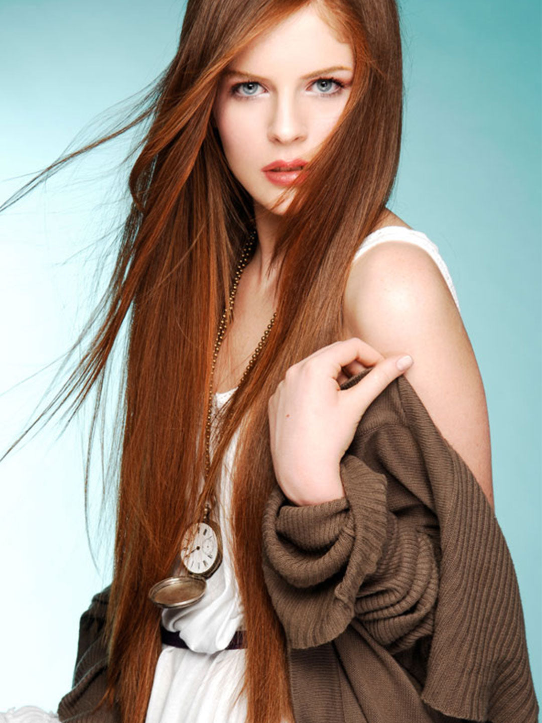70cm XXL Clip in Extensions - luxury Qualität - 150 Gramm 5-teilig product image - 0a41706de1750afa187861973b2d1694ea339eba93a8fa46333c920a6b87e6f6